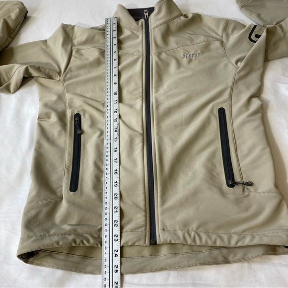 Sherpa Adventure Gear Jacket Beige Nepal Mens Full Zip Outdoors Tactel 3 Pockets - Picture 5 of 9